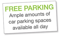 Free Parking at Whalley Physio